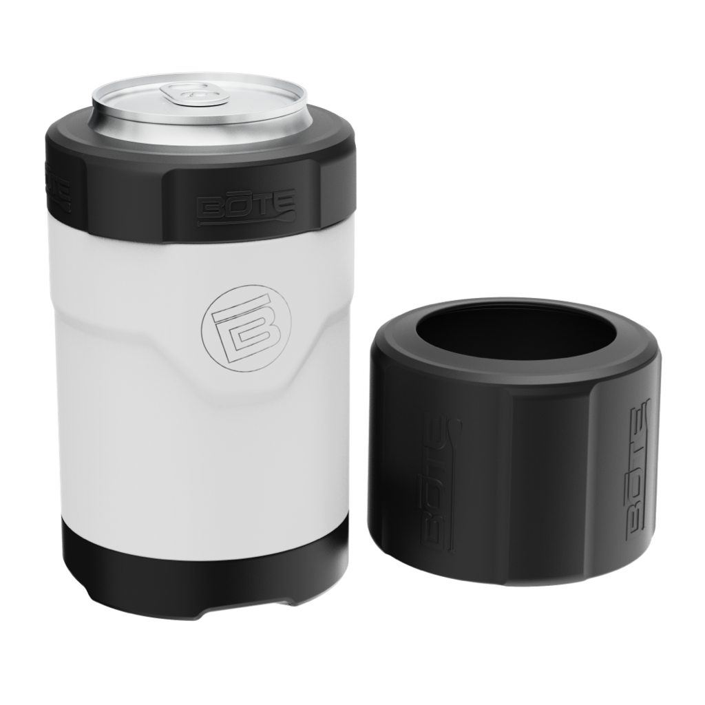 White MAGNEChill Magnetic Can Cooler for Drinks