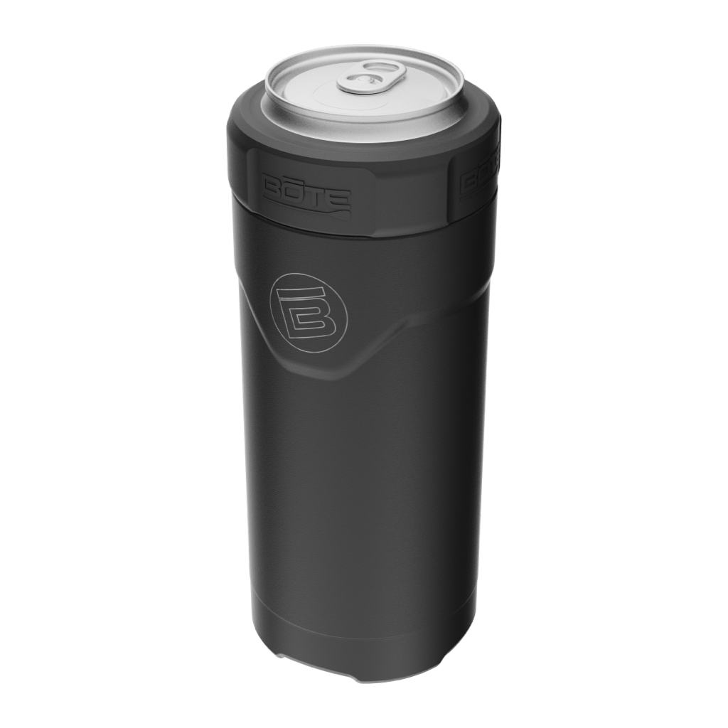 Slim Black MAGNEChill Can Cooler for Drinks