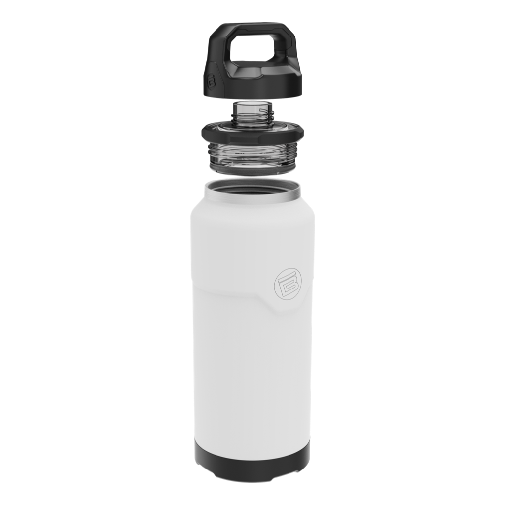 36oz MAGNEBottle - White Insulated Water Bottle