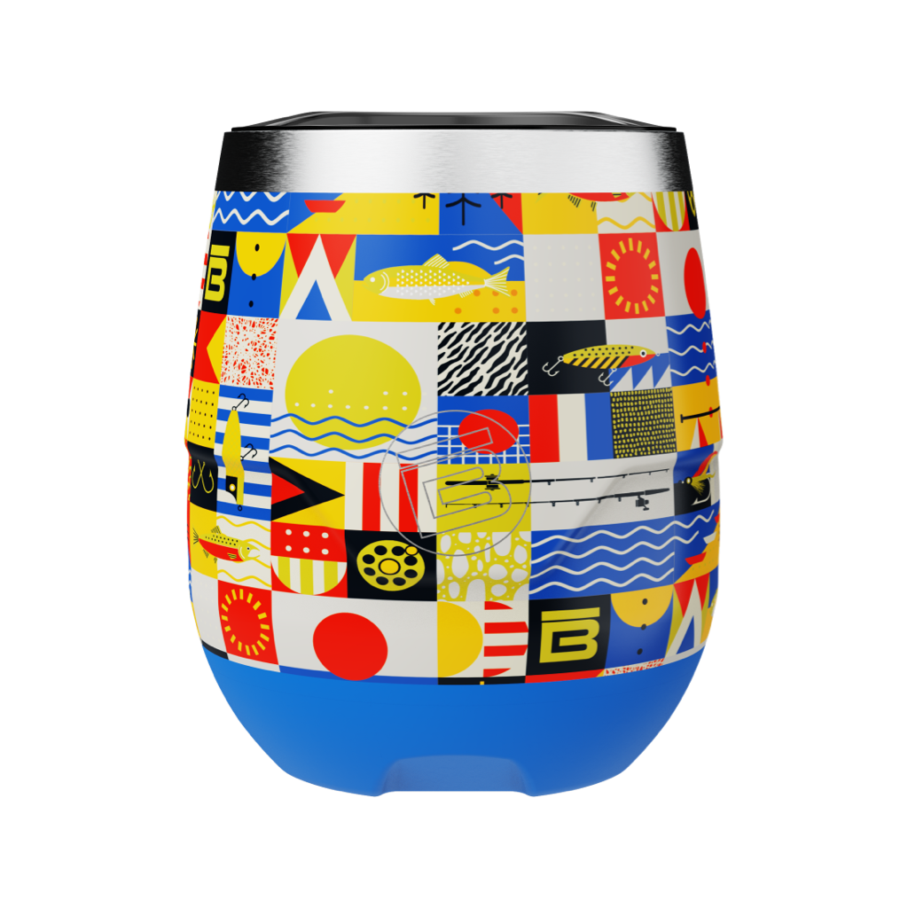 12oz Fischer Topwater Stemless Tumbler with Lid