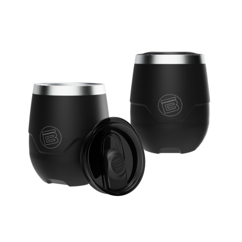12oz Black MAGNETumbler Stemless Set of 2