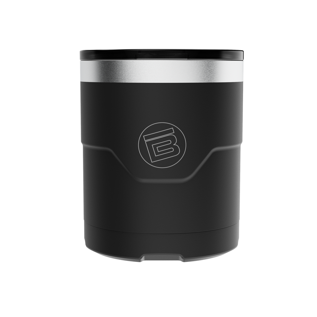 12oz Black MAGNETumbler Lowball Cup with Lid