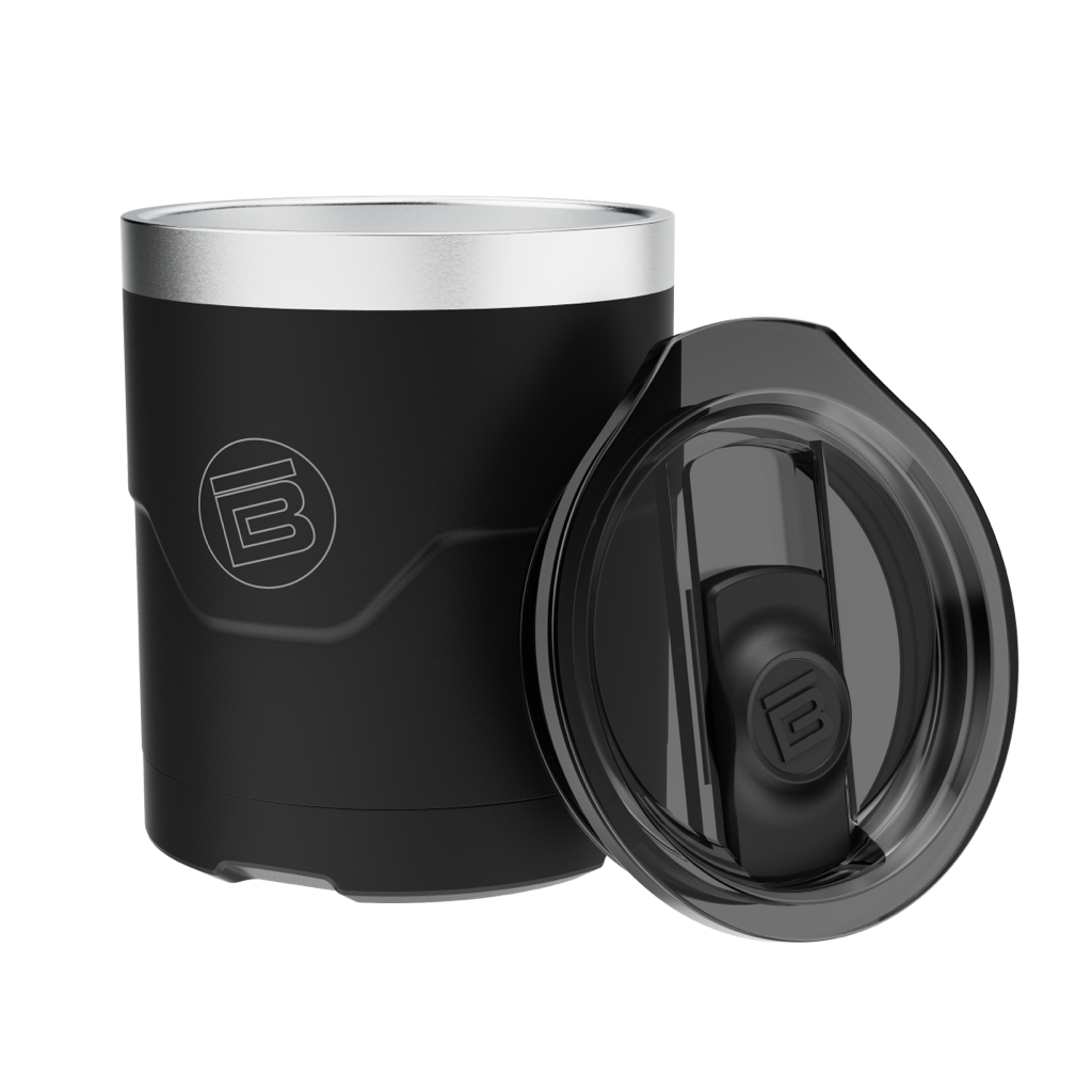 12oz Black MAGNETumbler Lowball Cup with Lid