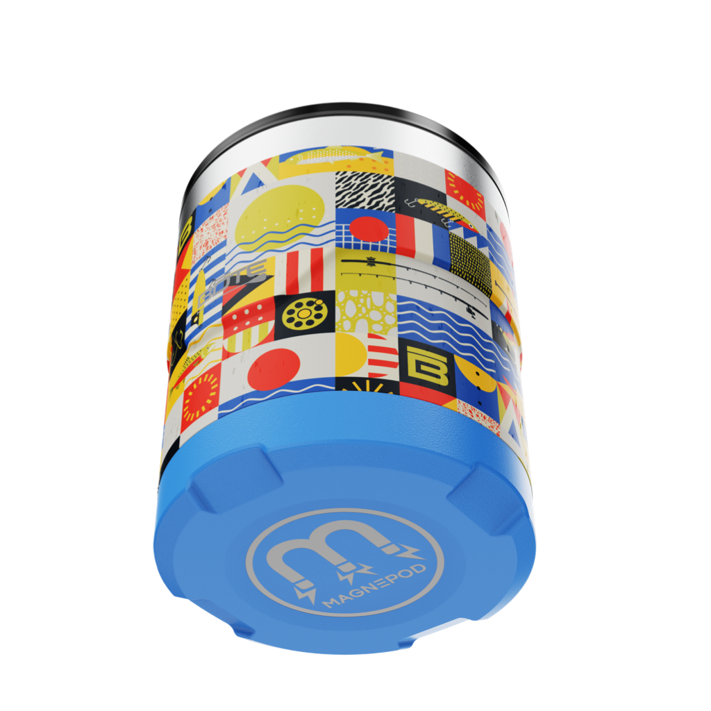 12oz Magnetic Tumbler with Fischer Lid