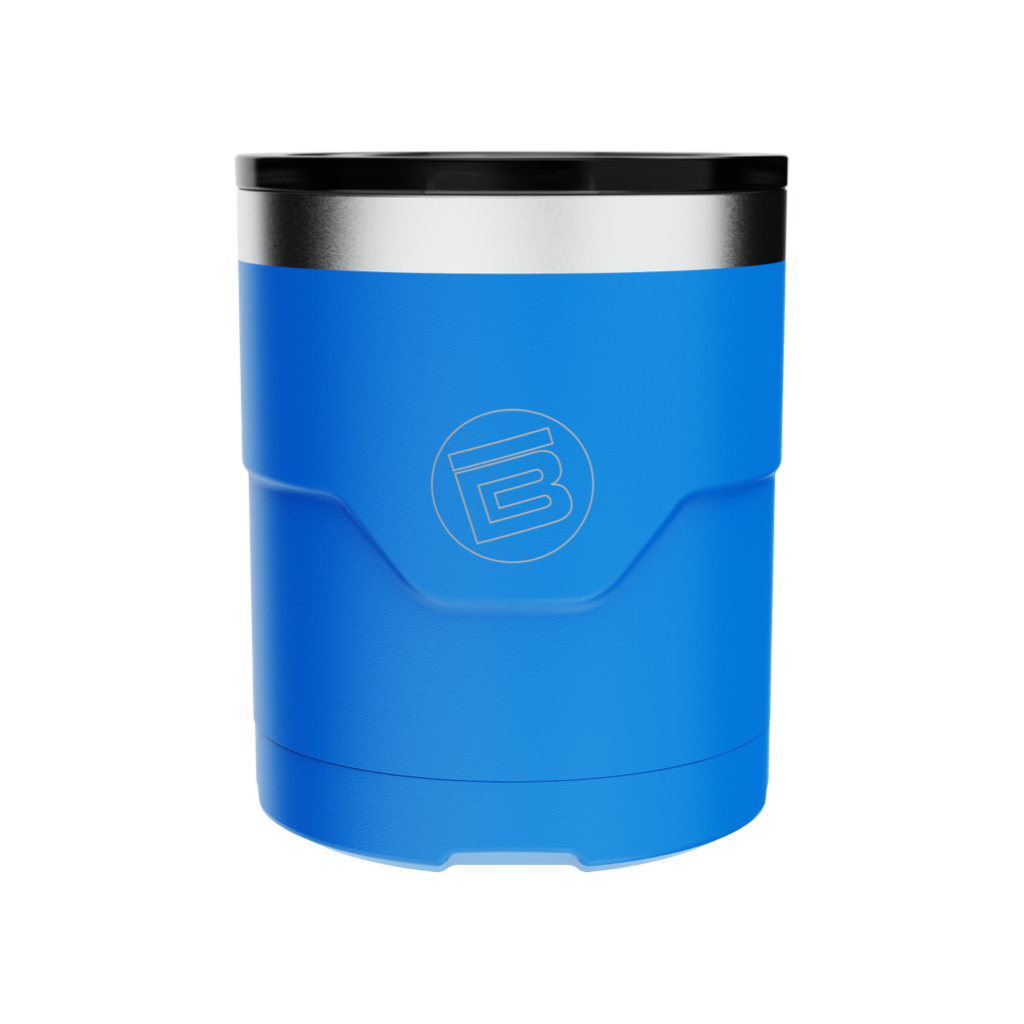12oz MAGNETumbler Lowball Cup – Harbor Blue with Lid