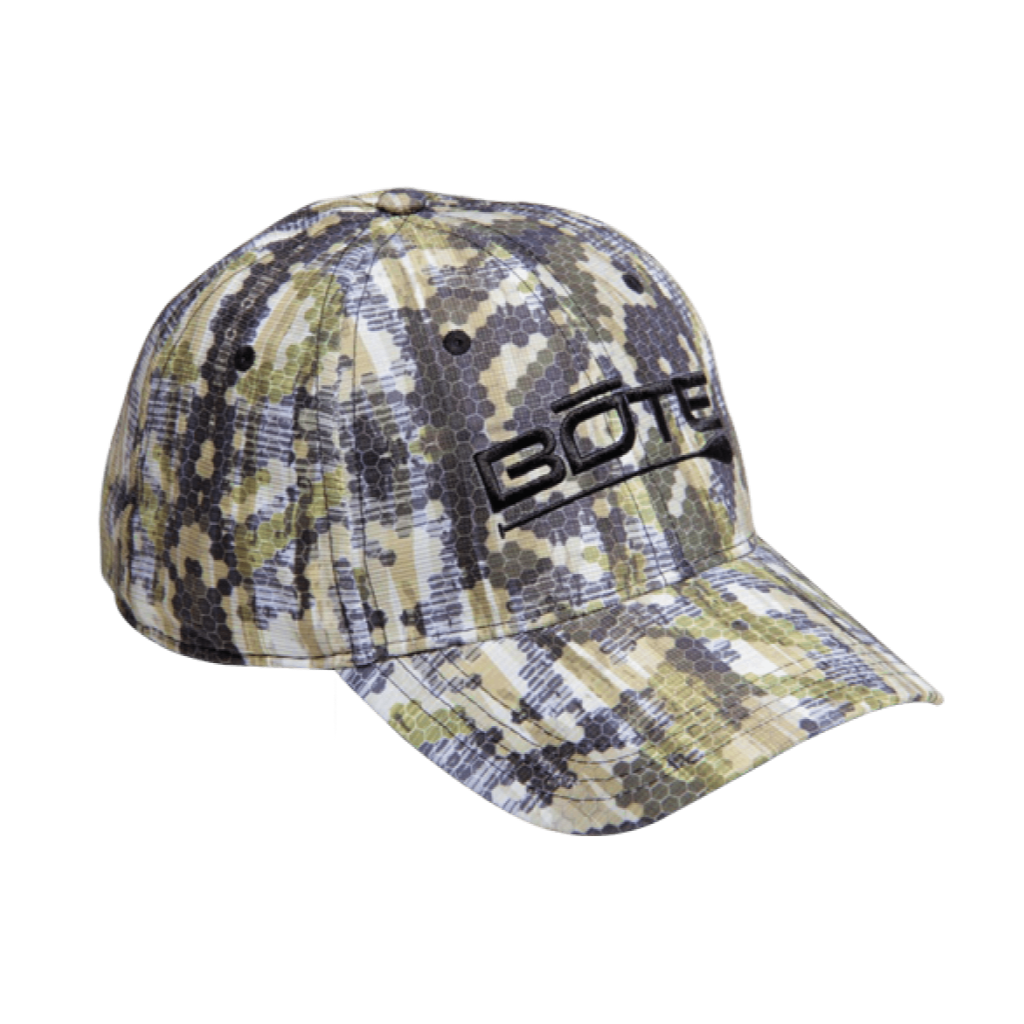 BOTE Camo Ripstop Logo Hat for Outdoor Adventures