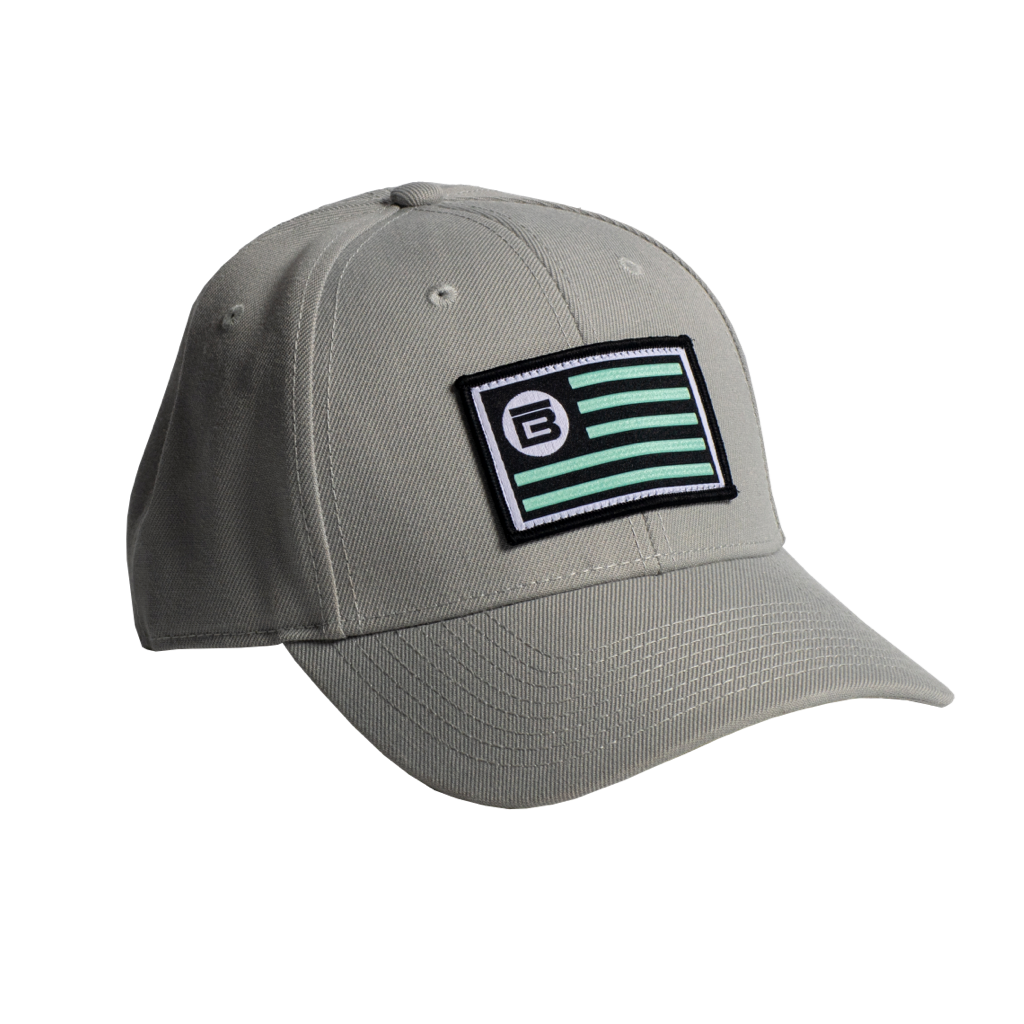 BOTE Gray Flag Hat for Outdoor Adventures