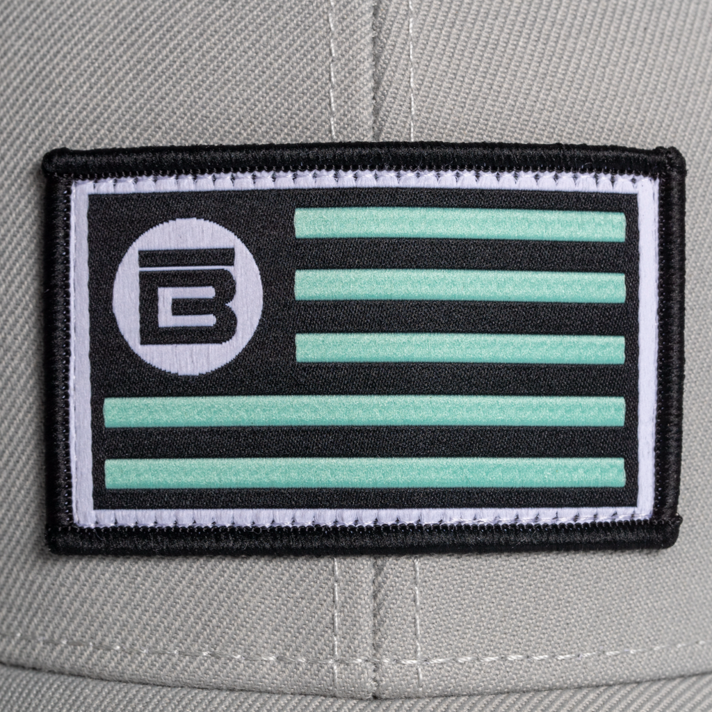BOTE Gray Flag Hat for Outdoor Adventures