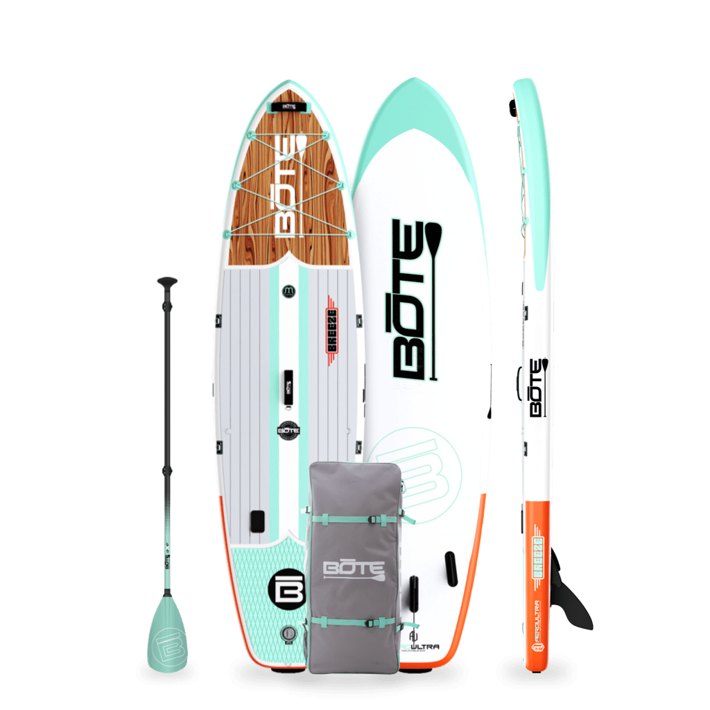 10'6" Inflatable Paddle Board for Coastal Adventures