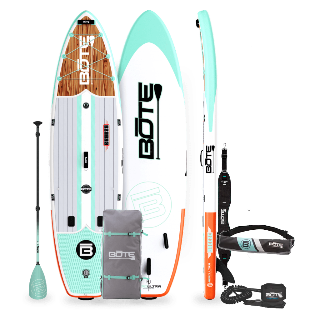 11'6" Inflatable Paddle Board Kit for Coastal Adventures