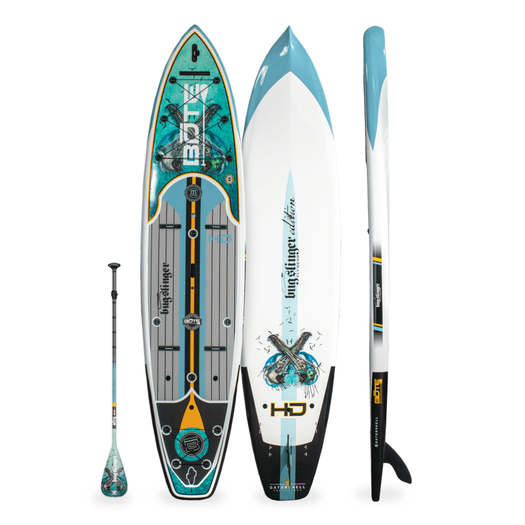 12′ HD Bug Slinger Paddle Board for Water Sports