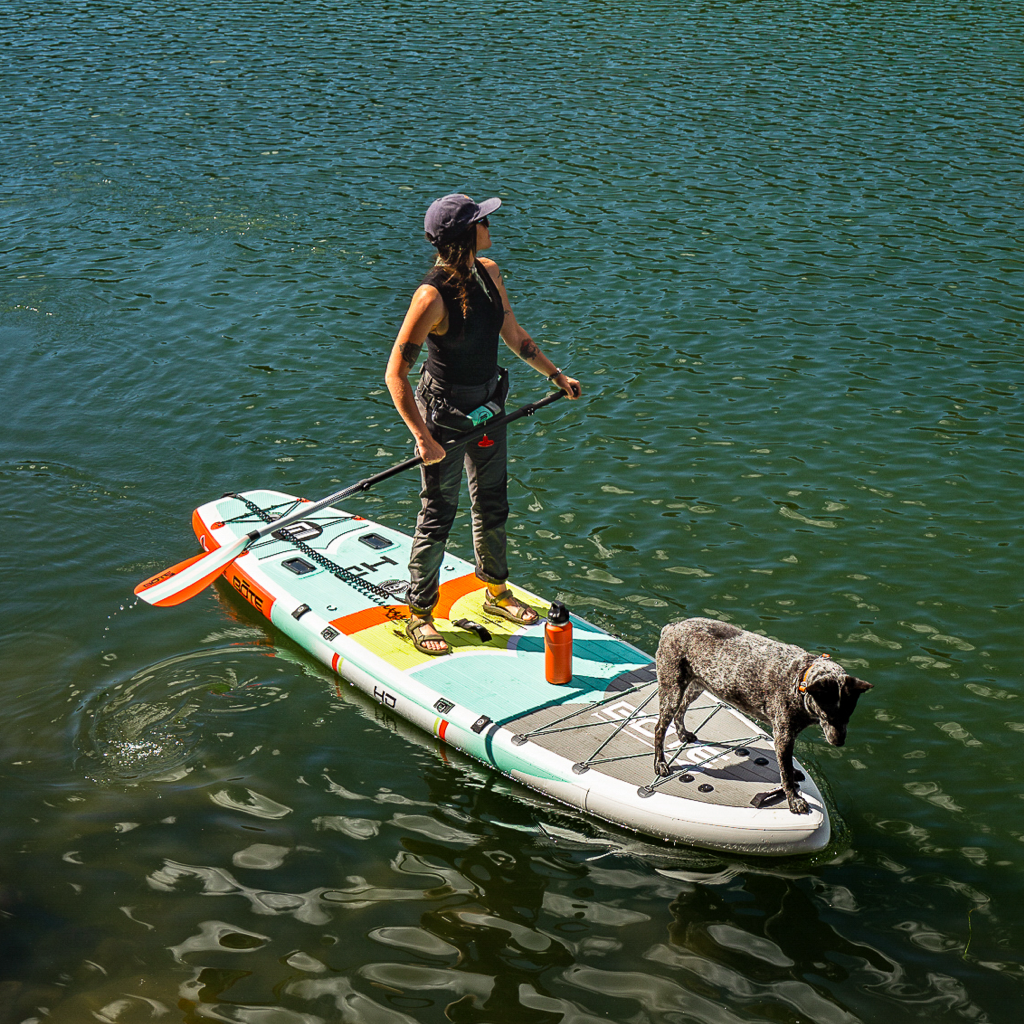 11'6" HD Aero Inflatable SUP – Lime Full Trax Design