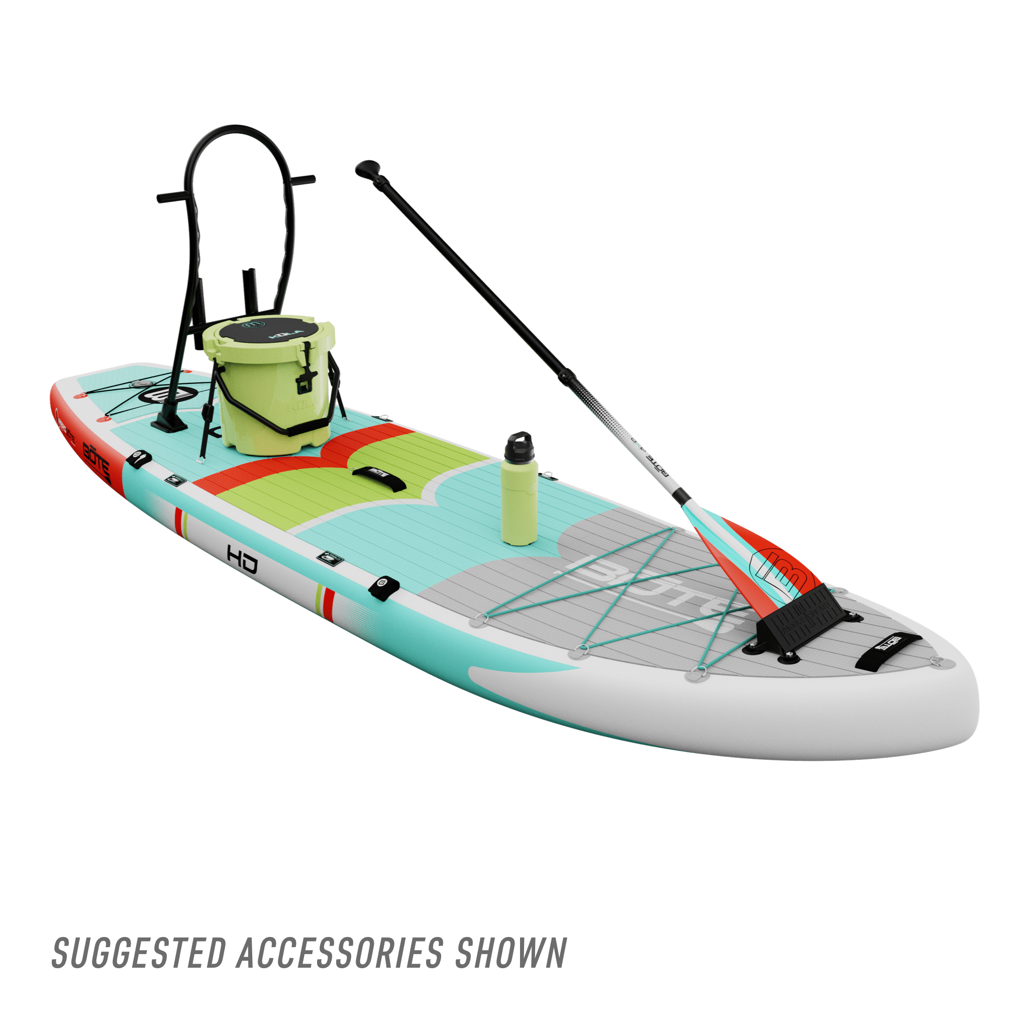 11'6" HD Aero Inflatable SUP – Lime Full Trax Design