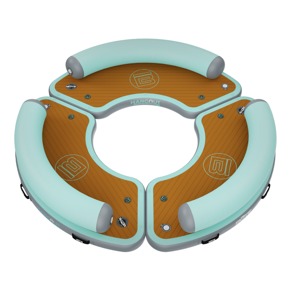 360° Inflatable Dock for Water Relaxation