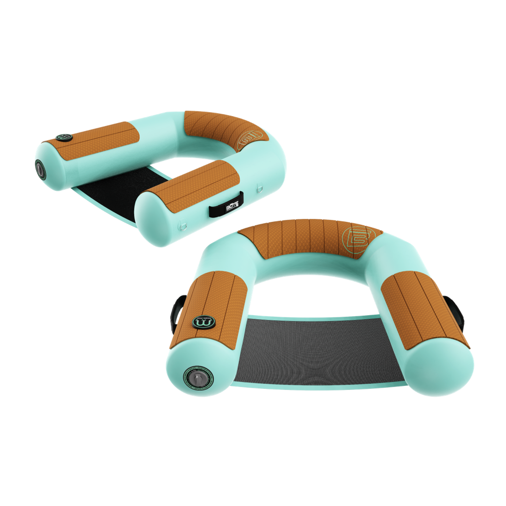 2-Pack Inflatable Sling Chairs for Relaxation