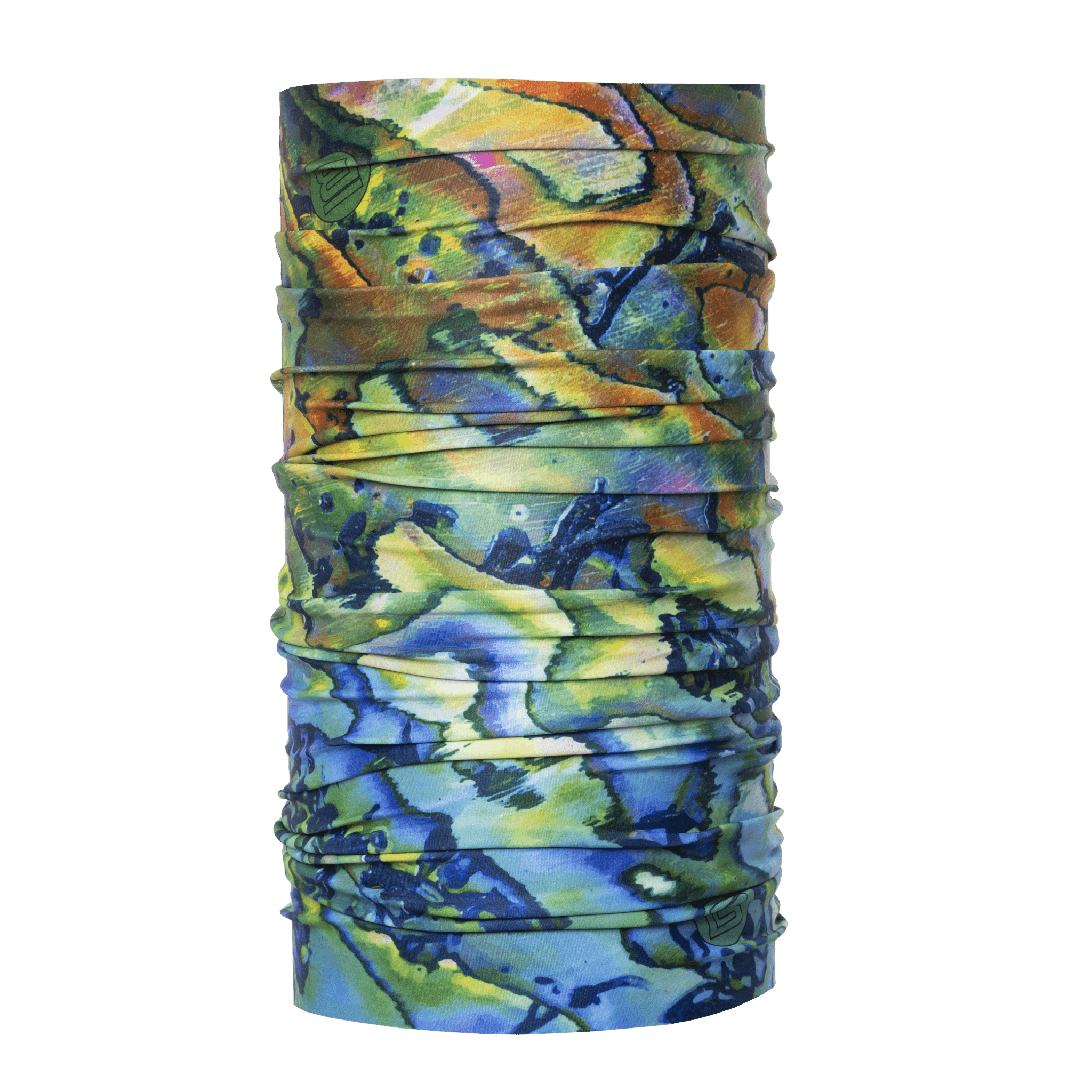 UPF 50+ Native Abalone Neck Gaiter for Sun Protection