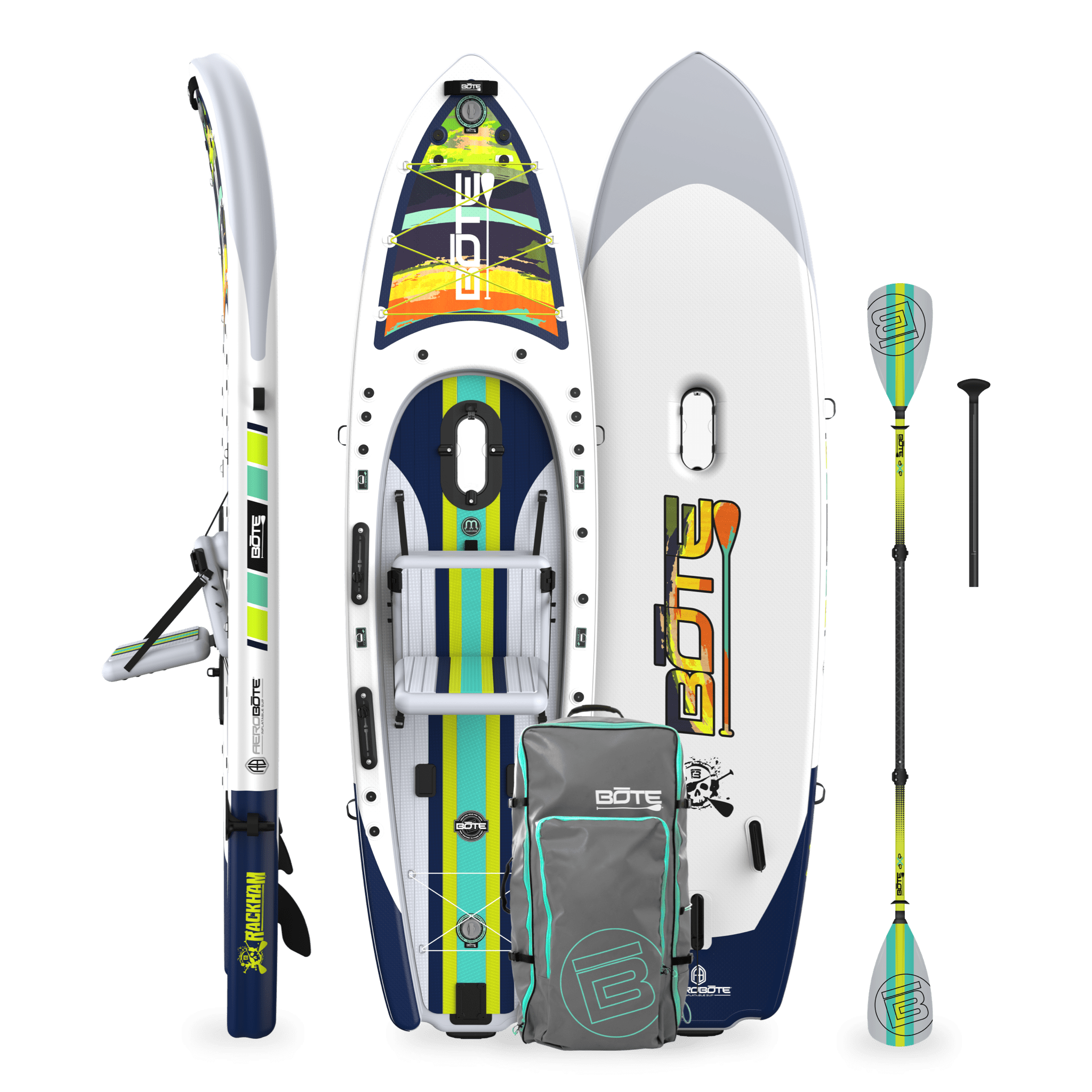 Rackham Aero 12'4" Inflatable SUP for Stability