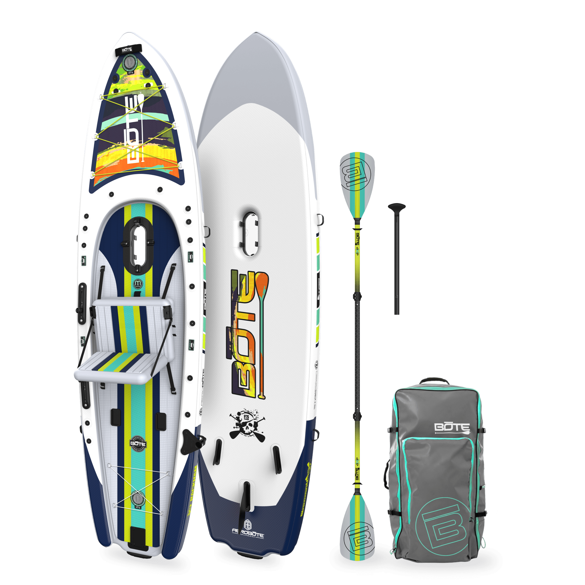 Rackham Aero 12'4" Inflatable SUP for Stability
