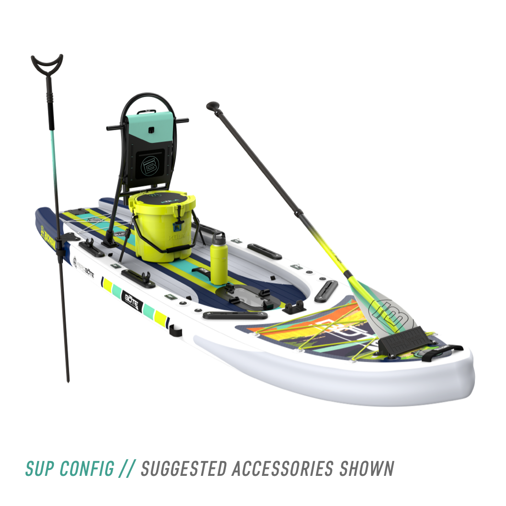 Rackham Aero 12'4" Inflatable SUP for Stability