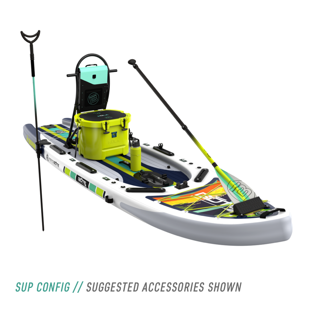 Rackham Aero 12'4" Inflatable SUP for Stability