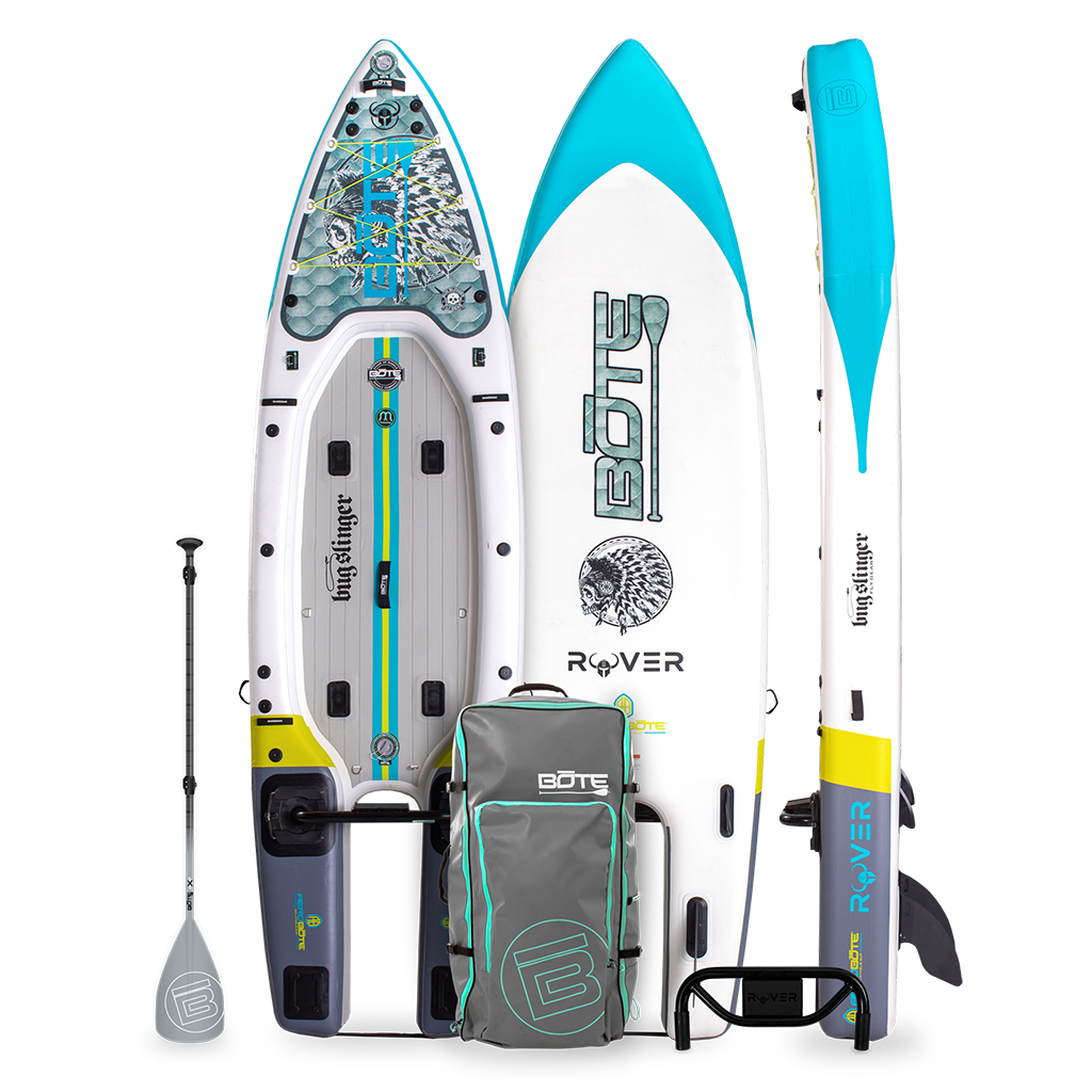 Rover Aero 12.5' Inflatable Skiff - Bug Slinger Silver King