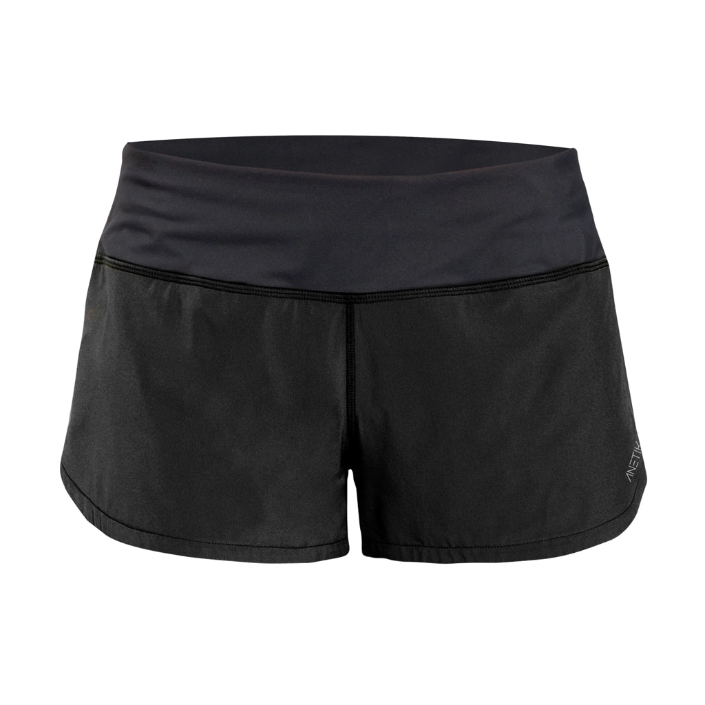 Black Women's Flight Shorts for Travel