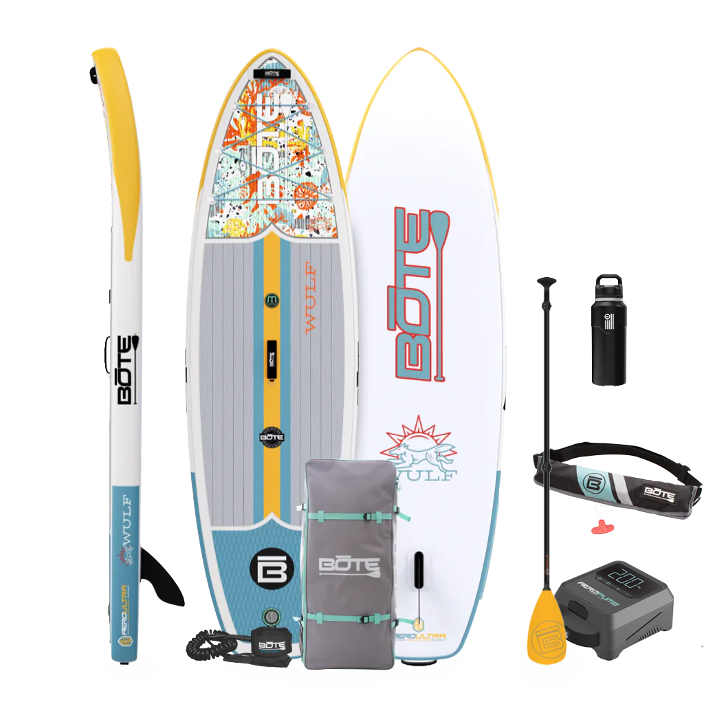 WULF Aero 10'4" Inflatable SUP with Coral Design
