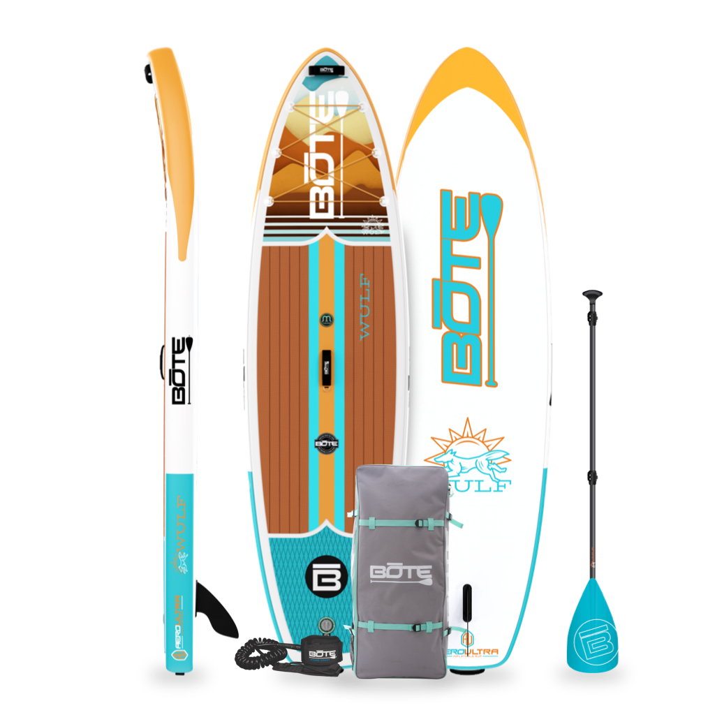 WULF Aero 11'4" Inflatable Paddle Board for Dune Surfing